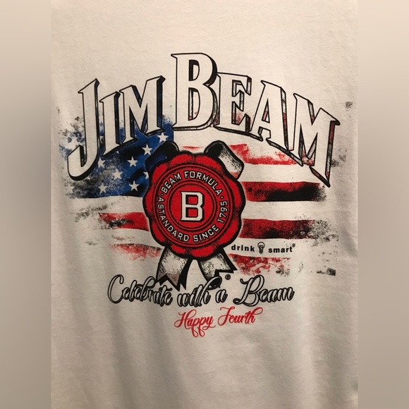 Jim Beam Fourth of July Bar T Shirt - Picture 4 of 4